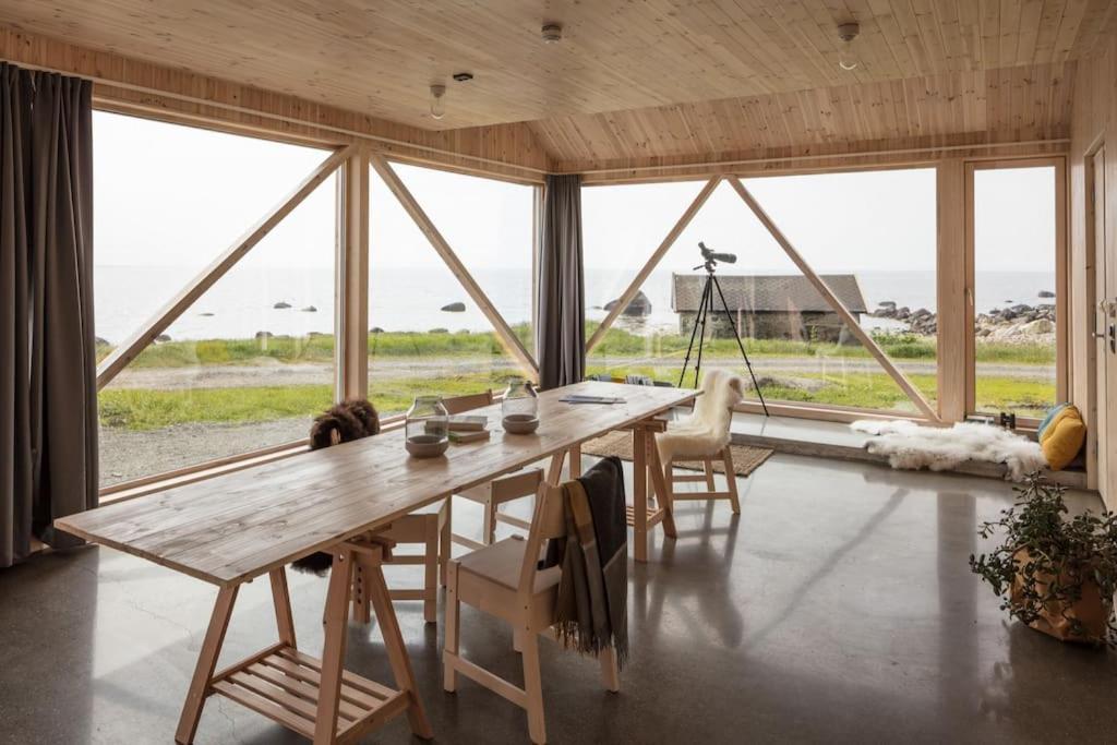 The Longhouse At Lista Apartment Farsund Luaran gambar